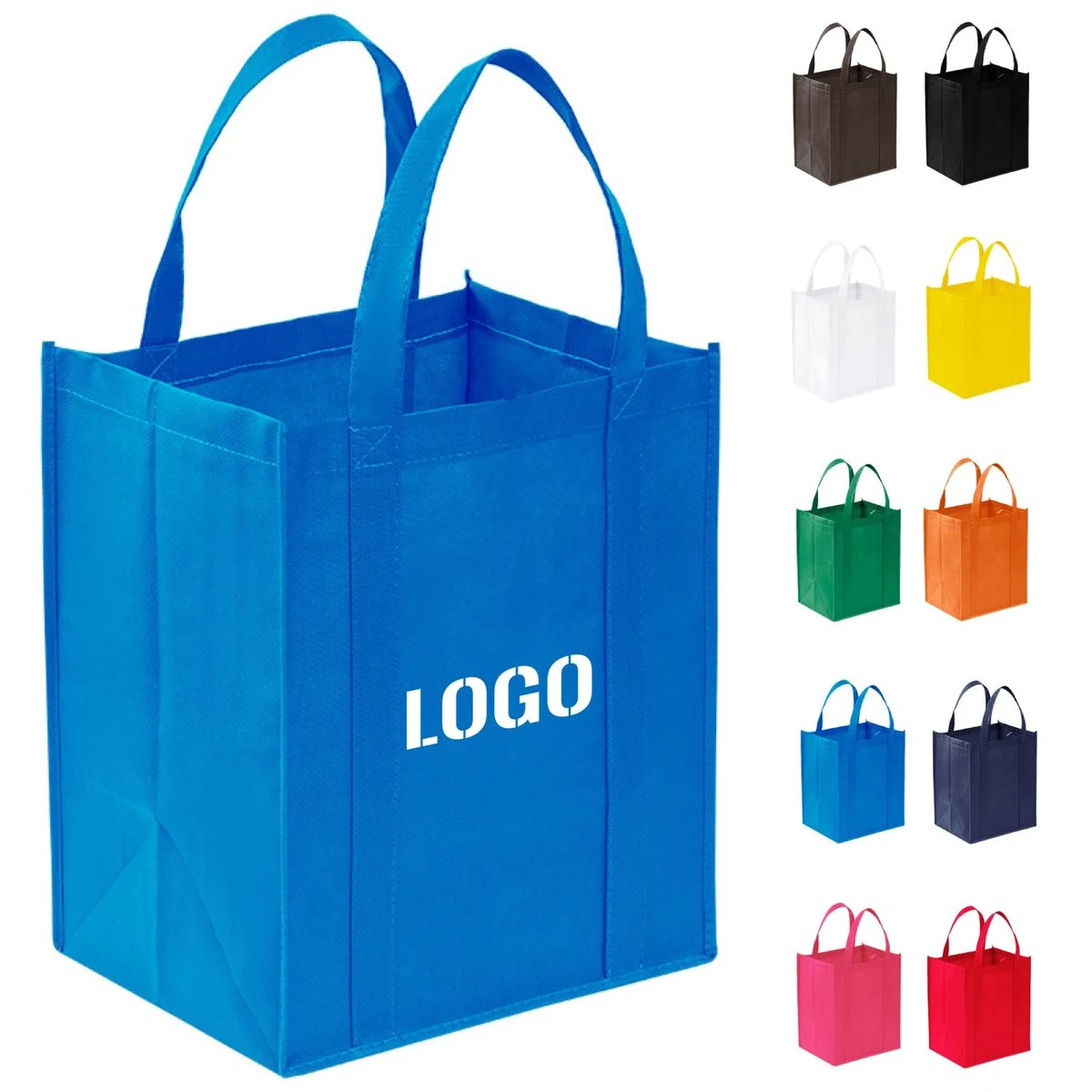 Heavy Duty Polyester Tote Bag with Long Handles 1