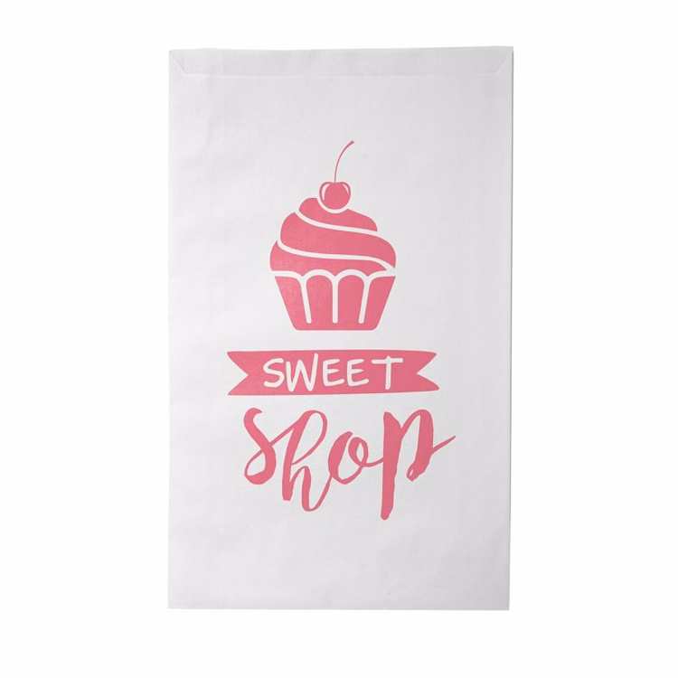 One Color 1-Sided Paper Merchant Bag (8.5" x 13")