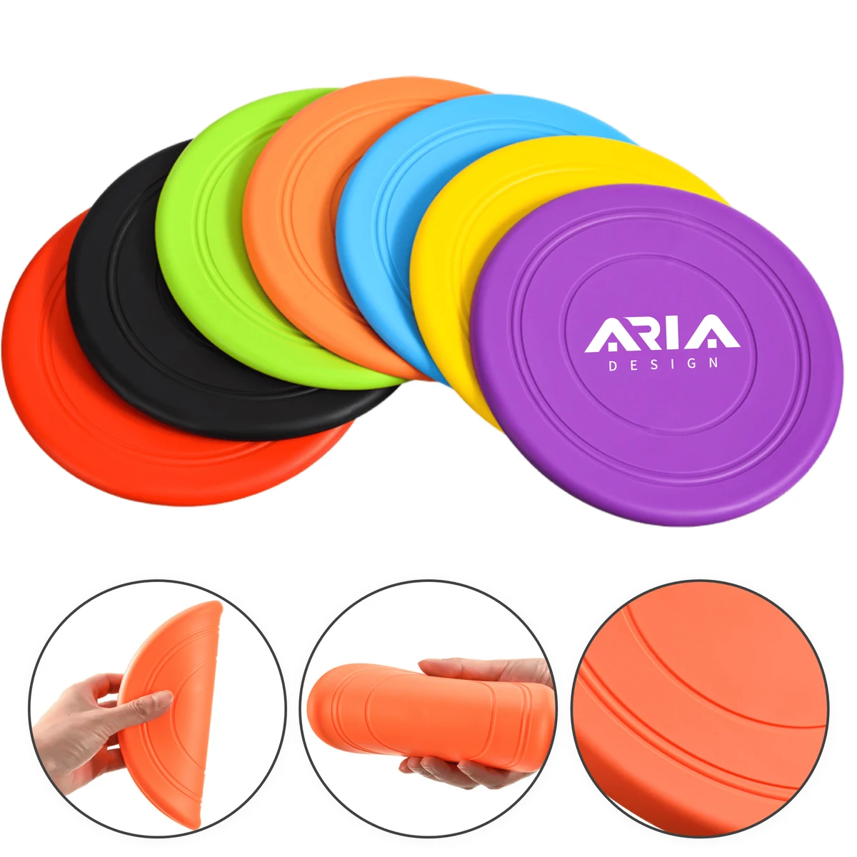 Durable Bite-Resistant Floating Dog Disc Toy 1