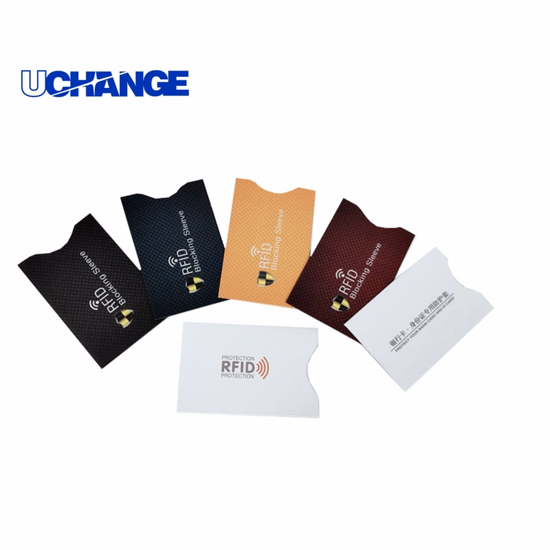 RFID Blocking Card Sleeve Set for Travel