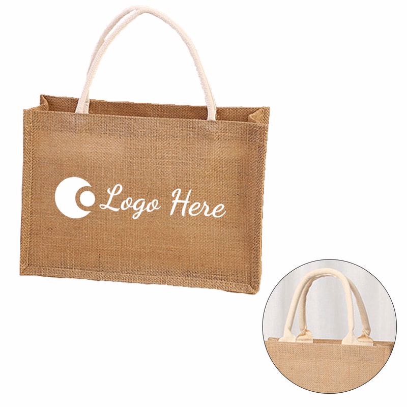 Eco-Friendly Natural Burlap Tote