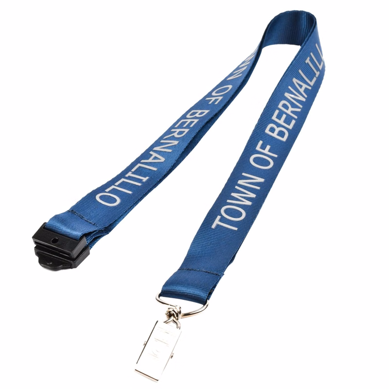 1/2" Nylon Lanyards with Safety Breakaway