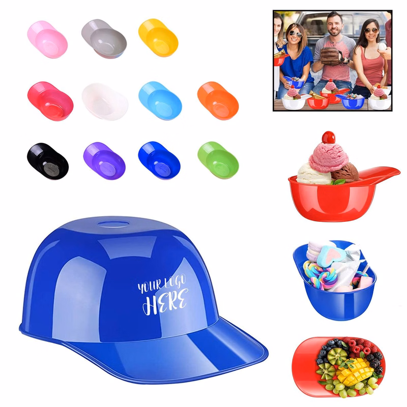Baseball Helmet Ice Cream Snack Bowl 