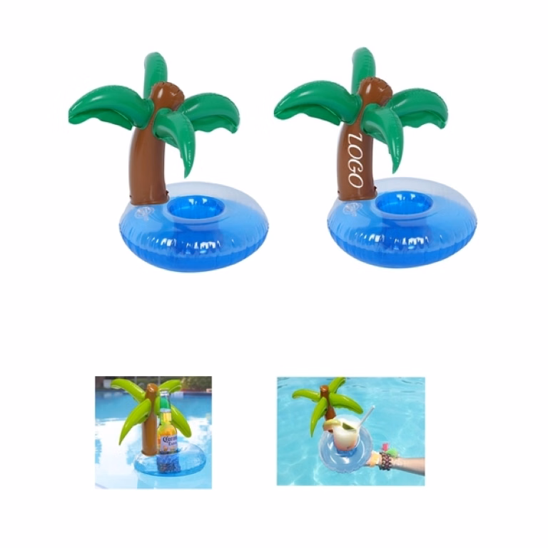 PVC Inflatable Floating Coco Cup Holder