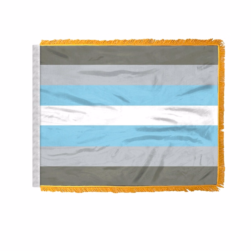 4" x 6" 1 ply wPoly Demiboy Antenna Flag