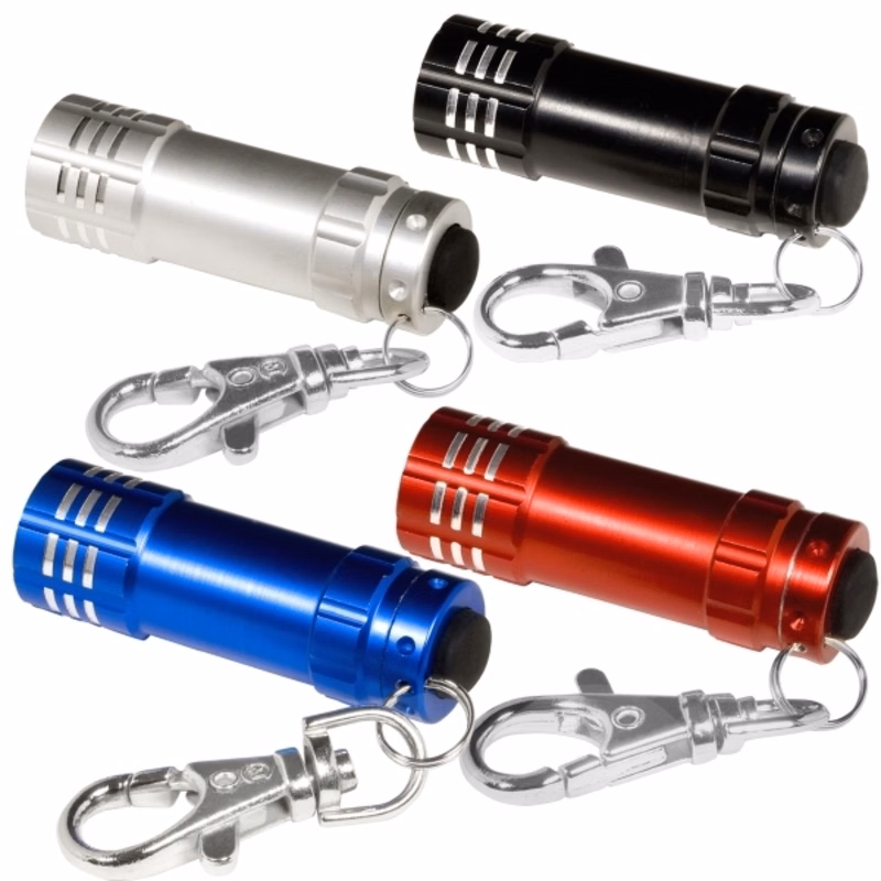 3 LED Flashlight with Key Clip