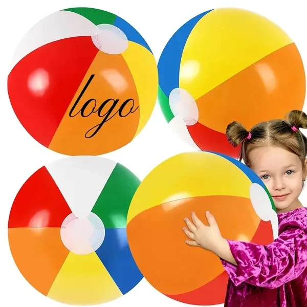 12" Beach Balls for Outdoor, Fitness and Travel 1