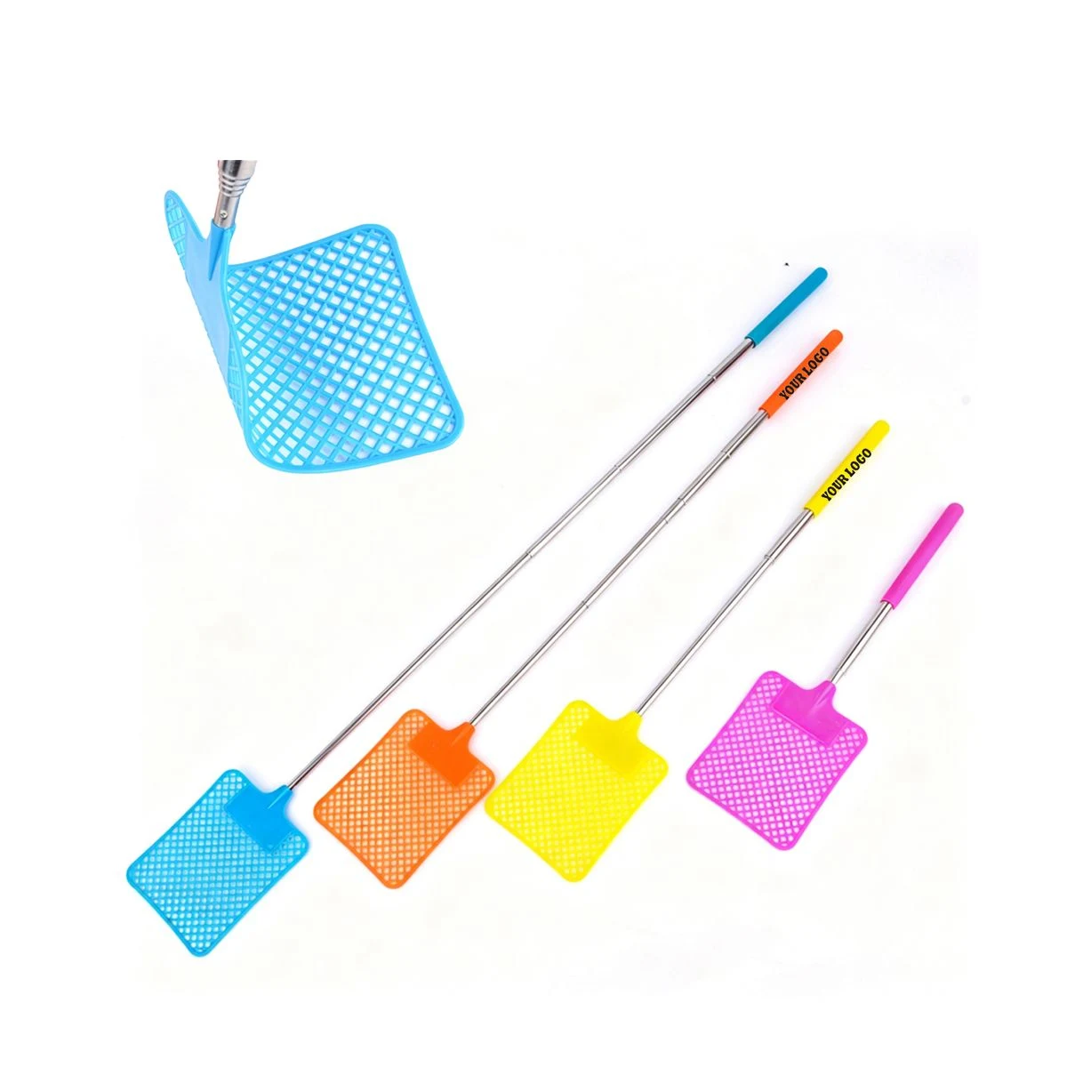Stainless Steel Telescopic Fly Swatter 1