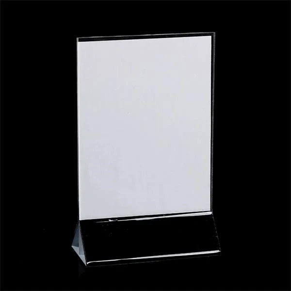 Acrylic Table Menu Holder 1