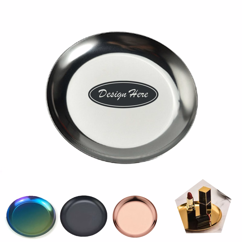 Metallic Jewelry Storage Dish