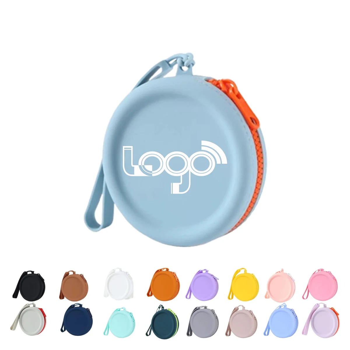 Creative Silicone Storage Pouch Keychain 1