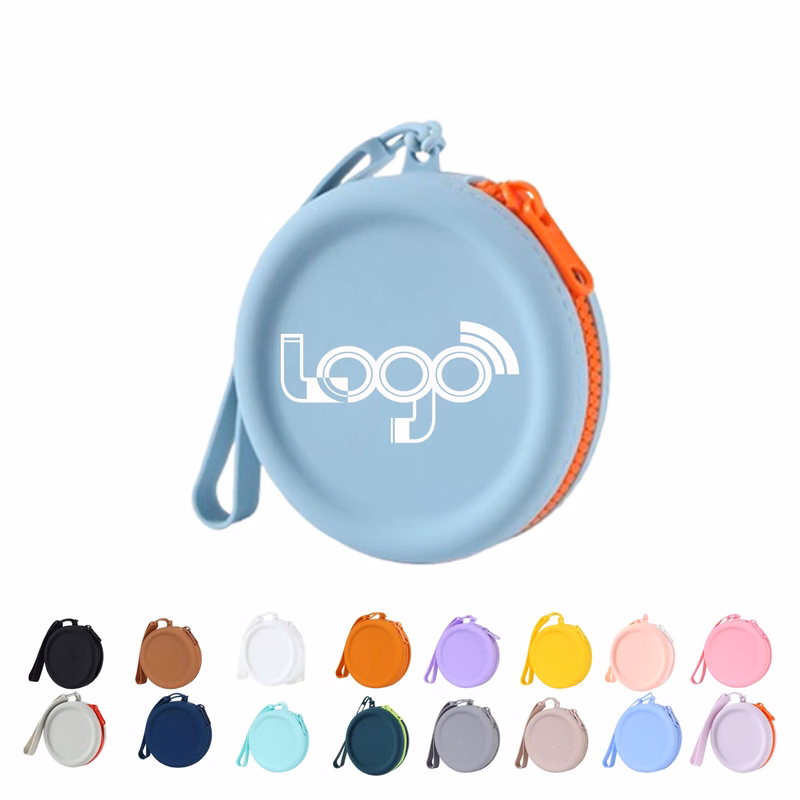 Creative Silicone Storage Pouch Keychain