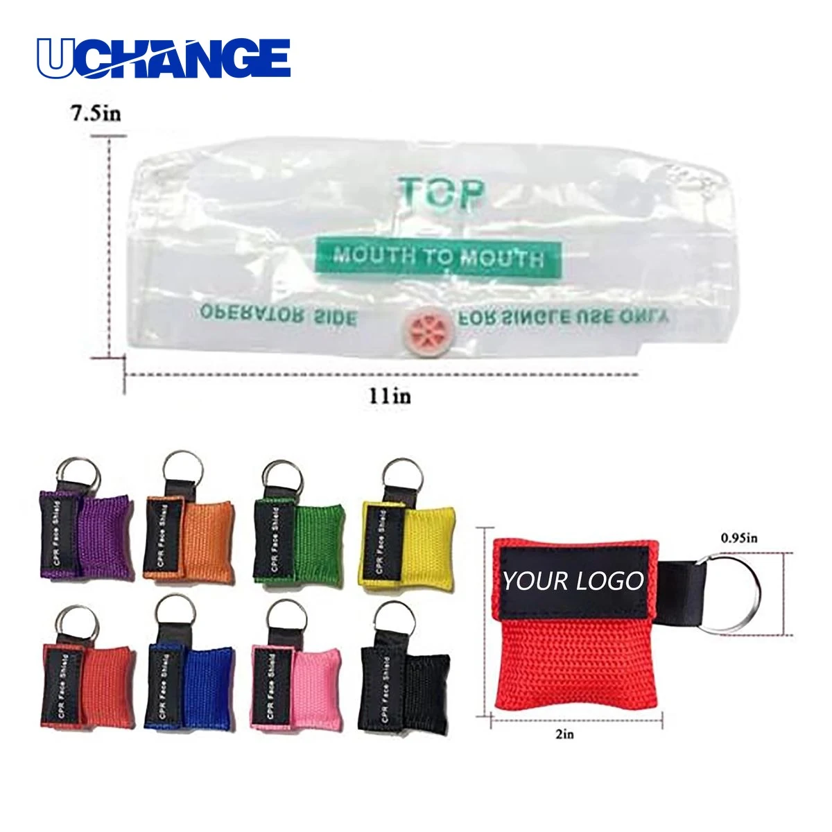 CPR Face Mask Keychain 1