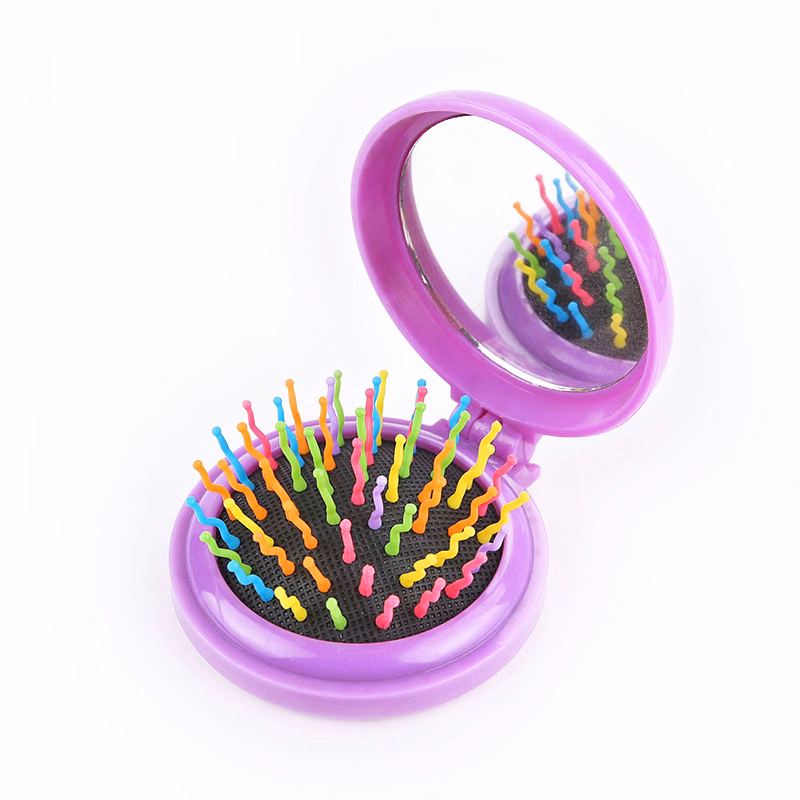 2 in 1 Massage Comb with Mirror