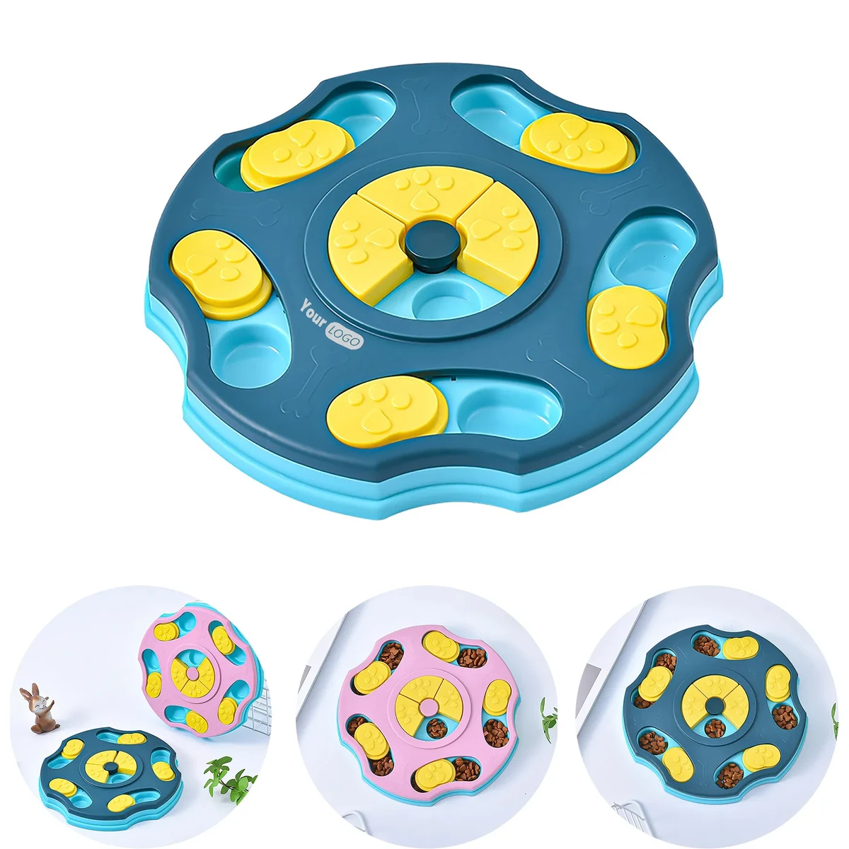 Polypropylene Dog Puzzle Feeding Toys 1