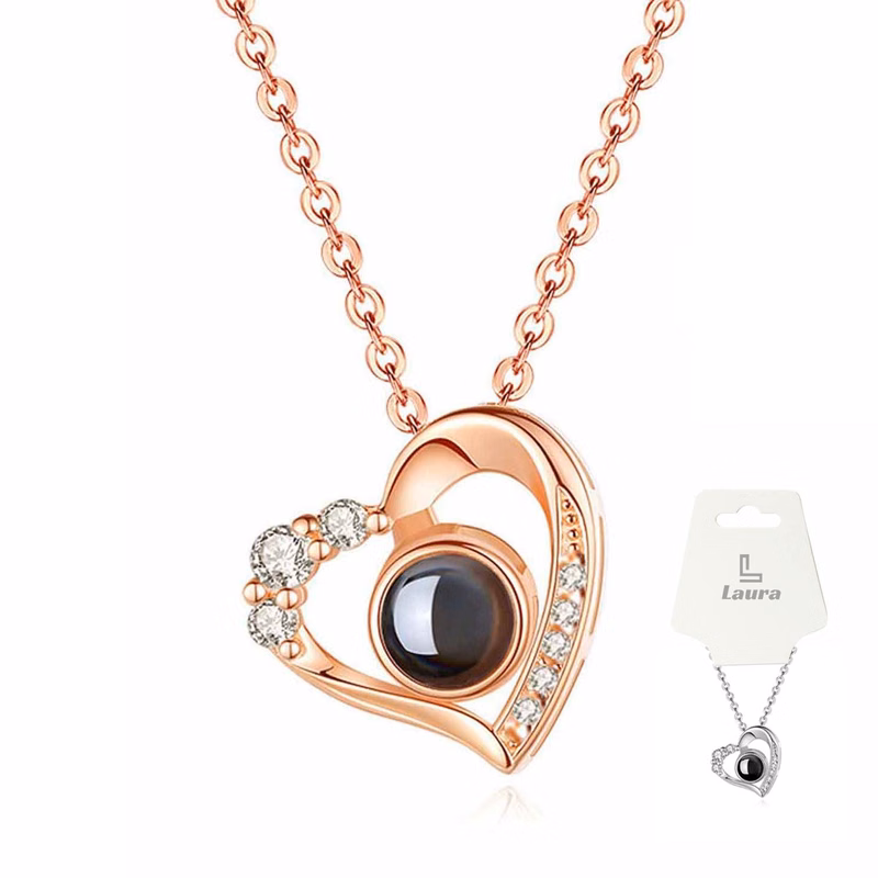 I love you custom Pendant necklace