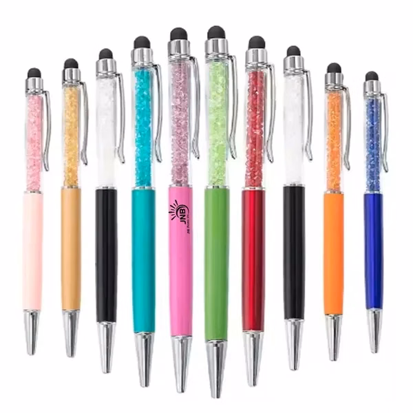 Elegant Slender Crystal Ballpoint Pen