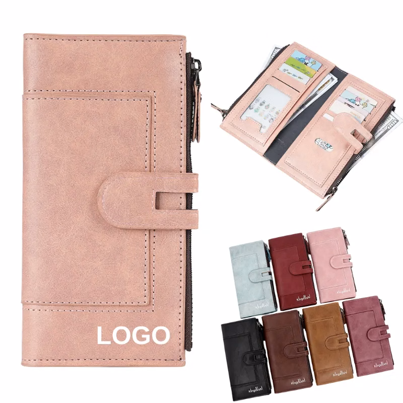 Coin Purse Wallet PU Leather Fashion Phone Bag Card Holder