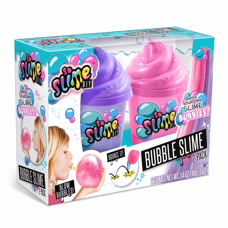 Bubble Slime - 2 Pack Assorted Colors