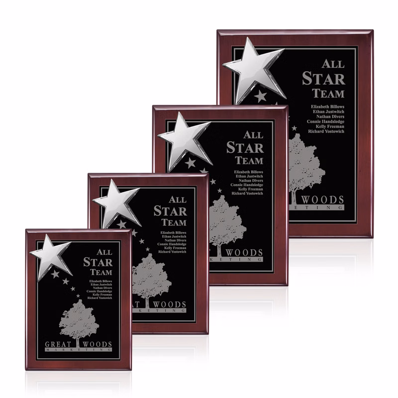 Rising Star - Rosewood/Chrome