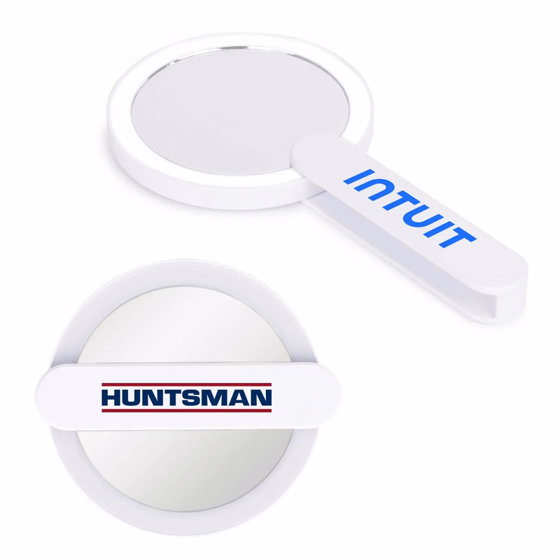 GlowView Light Up Travel Mirror