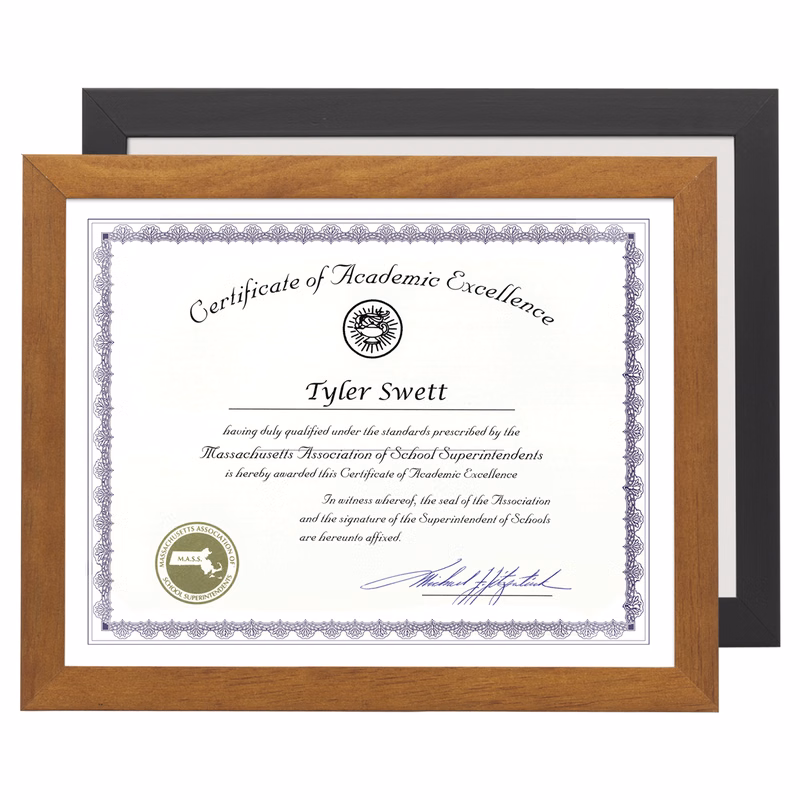 Norwich Certificate Frame
