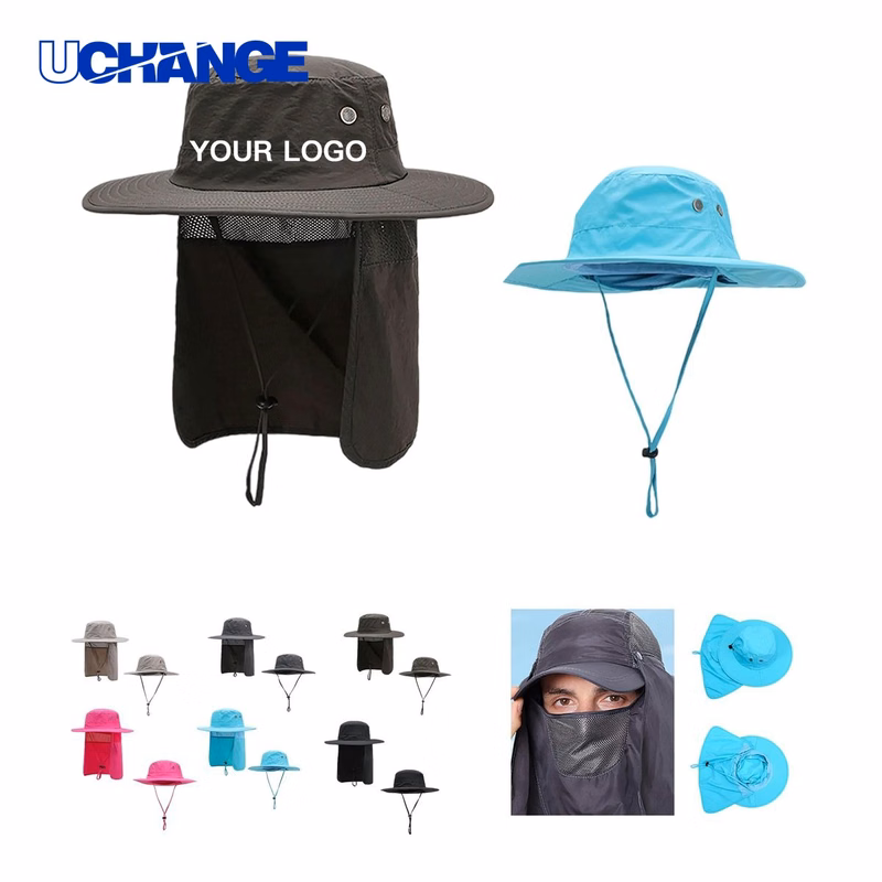 Polyester Emergency Hat Headwear with Detachable Brim for Outdoor Use