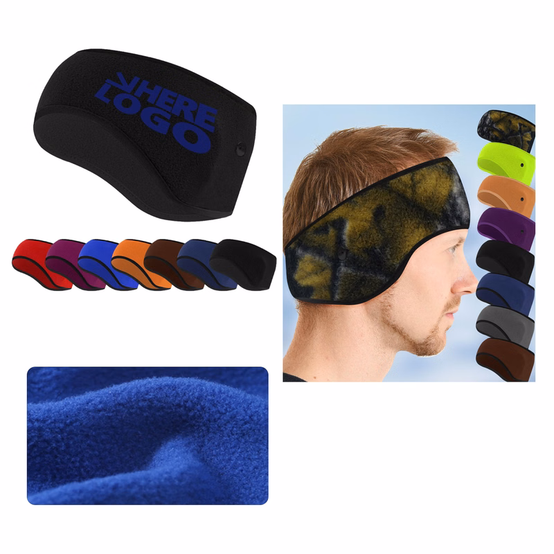 MOQ50 Thickened Fleece Riding Headband