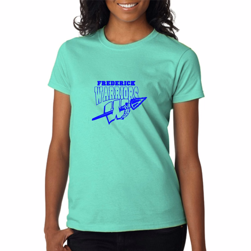 Gildan 6.1 oz 100% Cotton Preshrunk Ladies T-Shirt w/ Custom Imprint