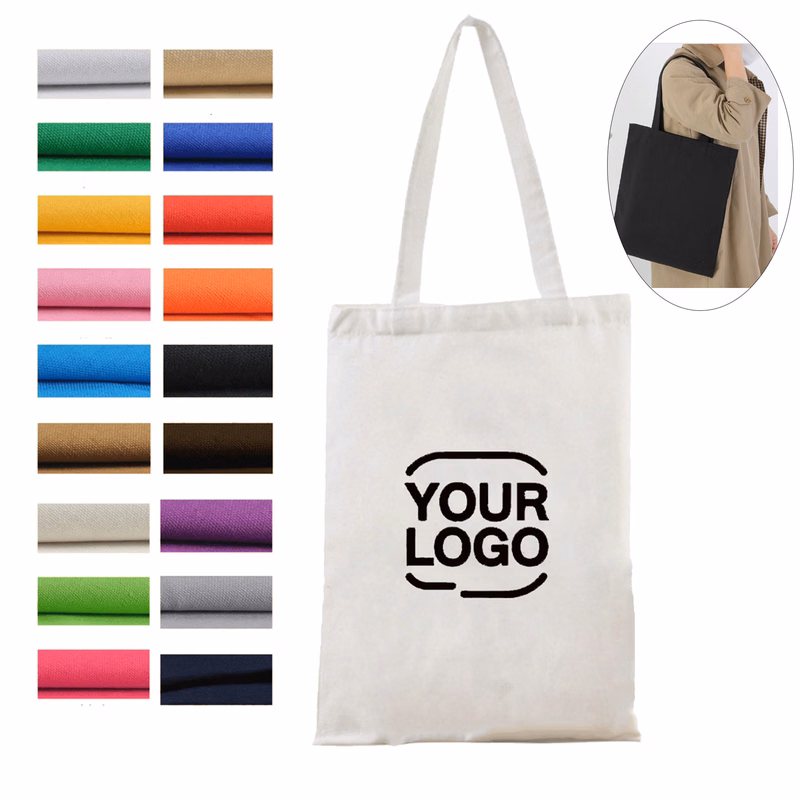 Solid Color Cotton Bag