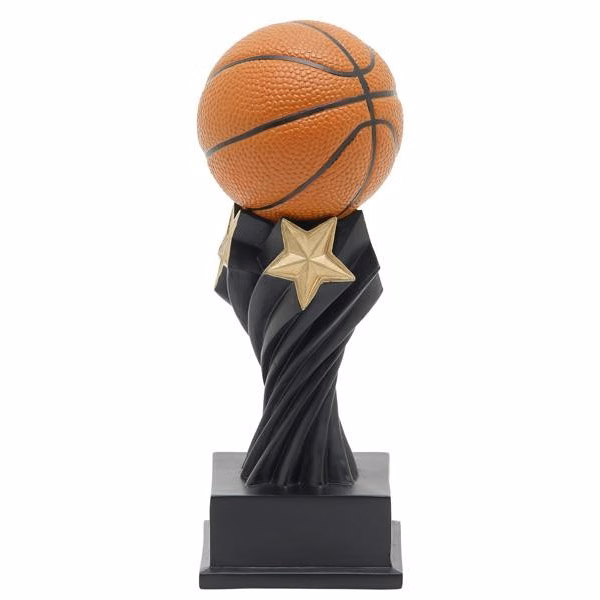 Basketball Tempest Resin Award 6"