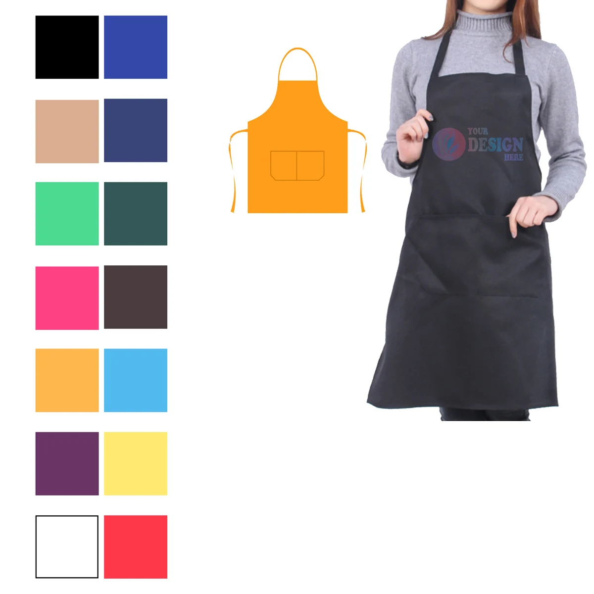Custom Kitchen Apron 1