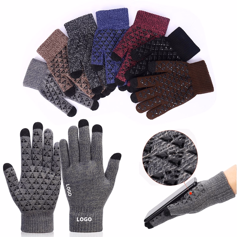 Winter Knit Touchscreen Gloves