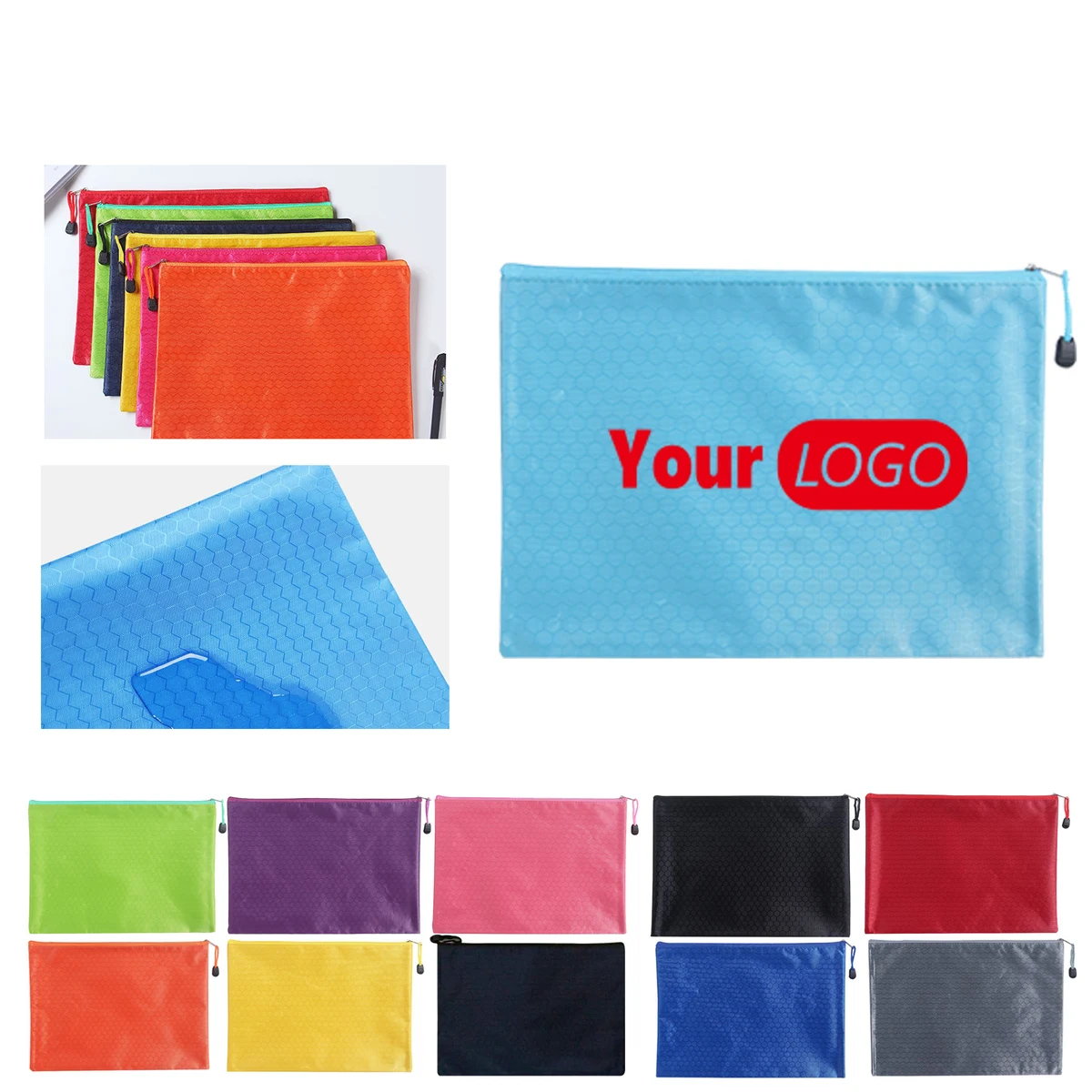 A4 Document Organizer Bags Customized Logo 1
