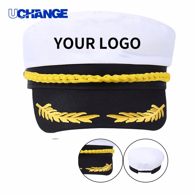 Polyester Party Captain Hat Headwear for Events