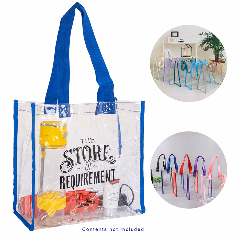 ClearPath PVC Stadium Tote Bag