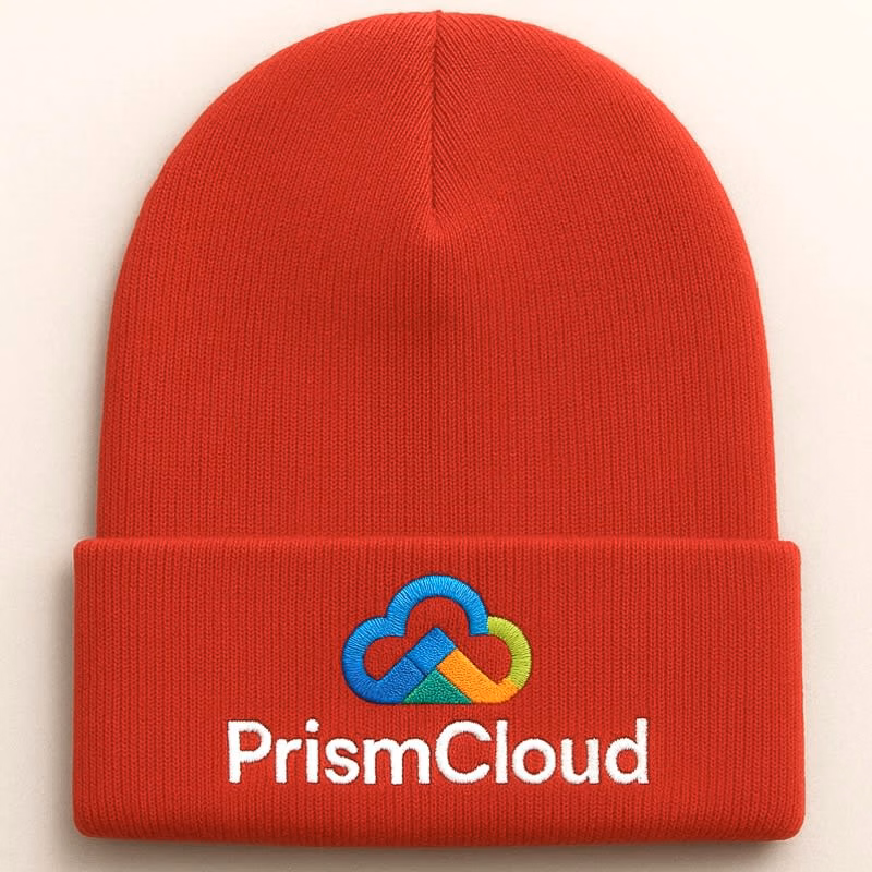 Custom Embroidered Snug Fit Beanie