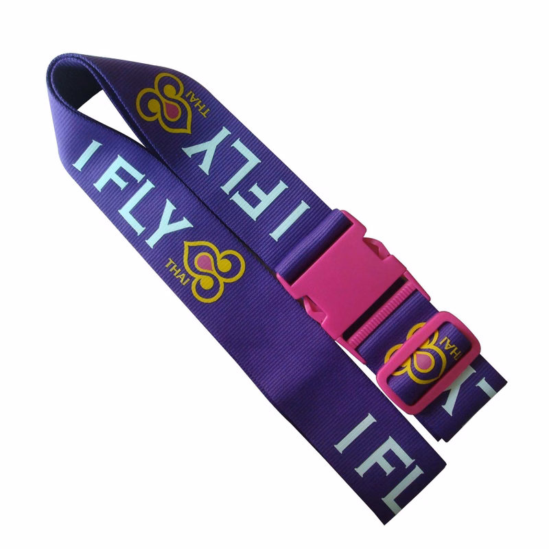 Silkscreen Polyester Luggage strap - 2"x80"