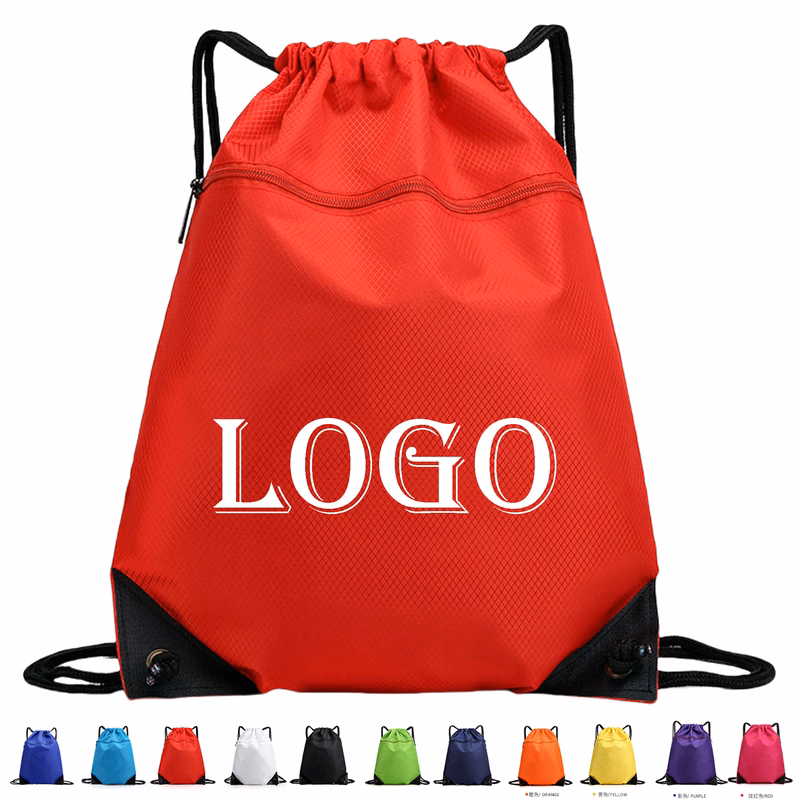 Durable Drawstring Bag for Gym & Beach