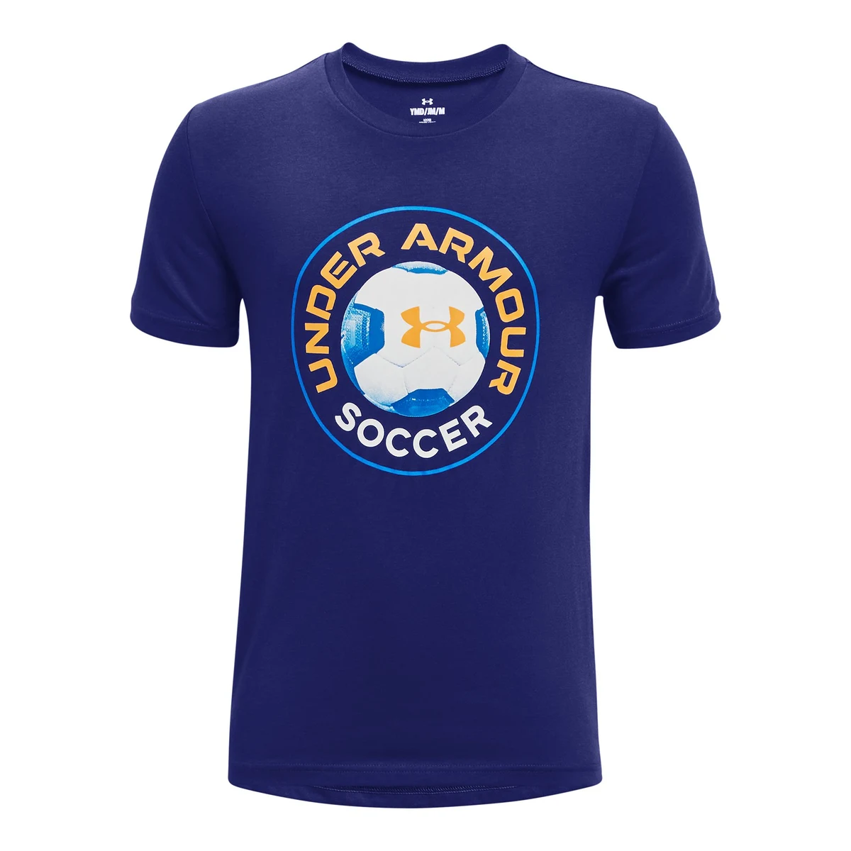 Boys' UA Photoreal Soccer Ball Short Sleeve 1