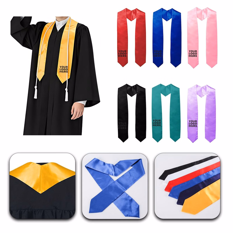 Elegant Personalized Academic Achievement Graduation Sash