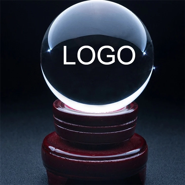 Crystal Ball with Wood Stand 1