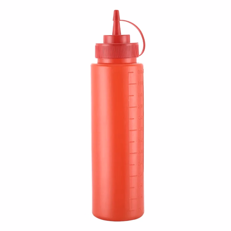 8-32oz Plastic Squirt Condiment Sauce Squeeze Bottles
