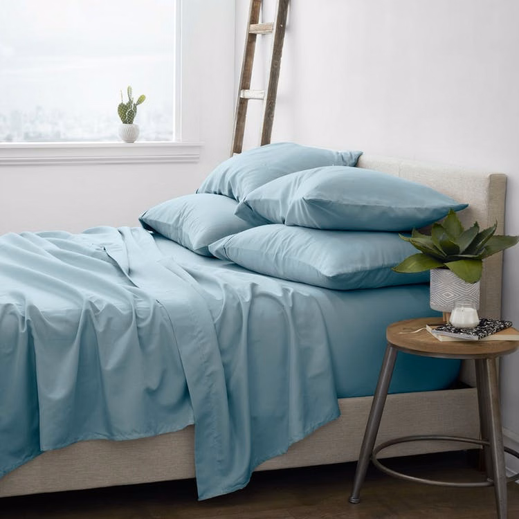 Ultra Soft Bed Sheet Sets - Ocean 6 Piece Full