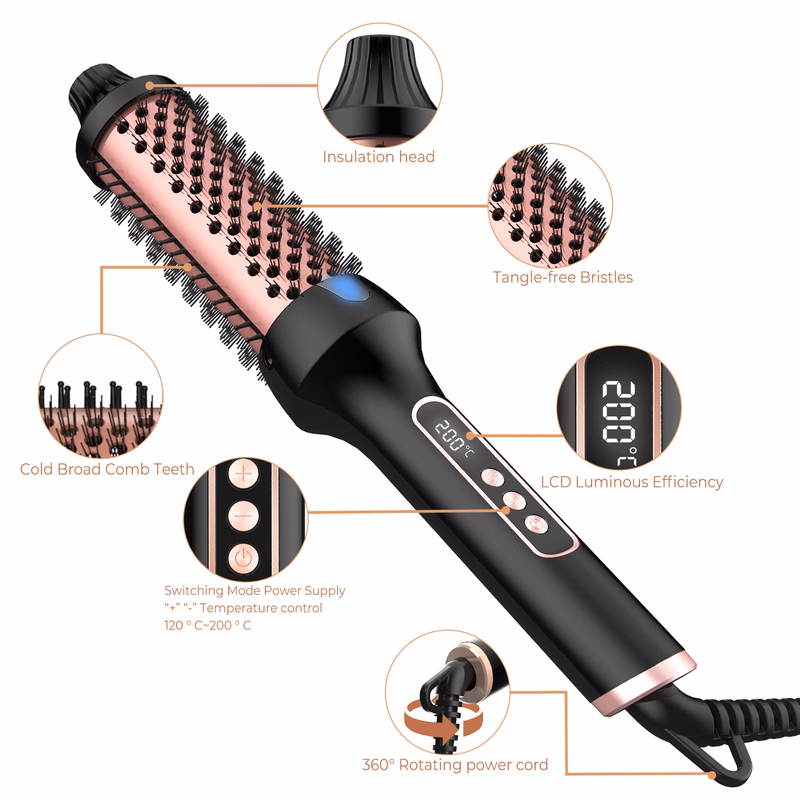 Ionic Ceramic Tourmaline Hair Brush