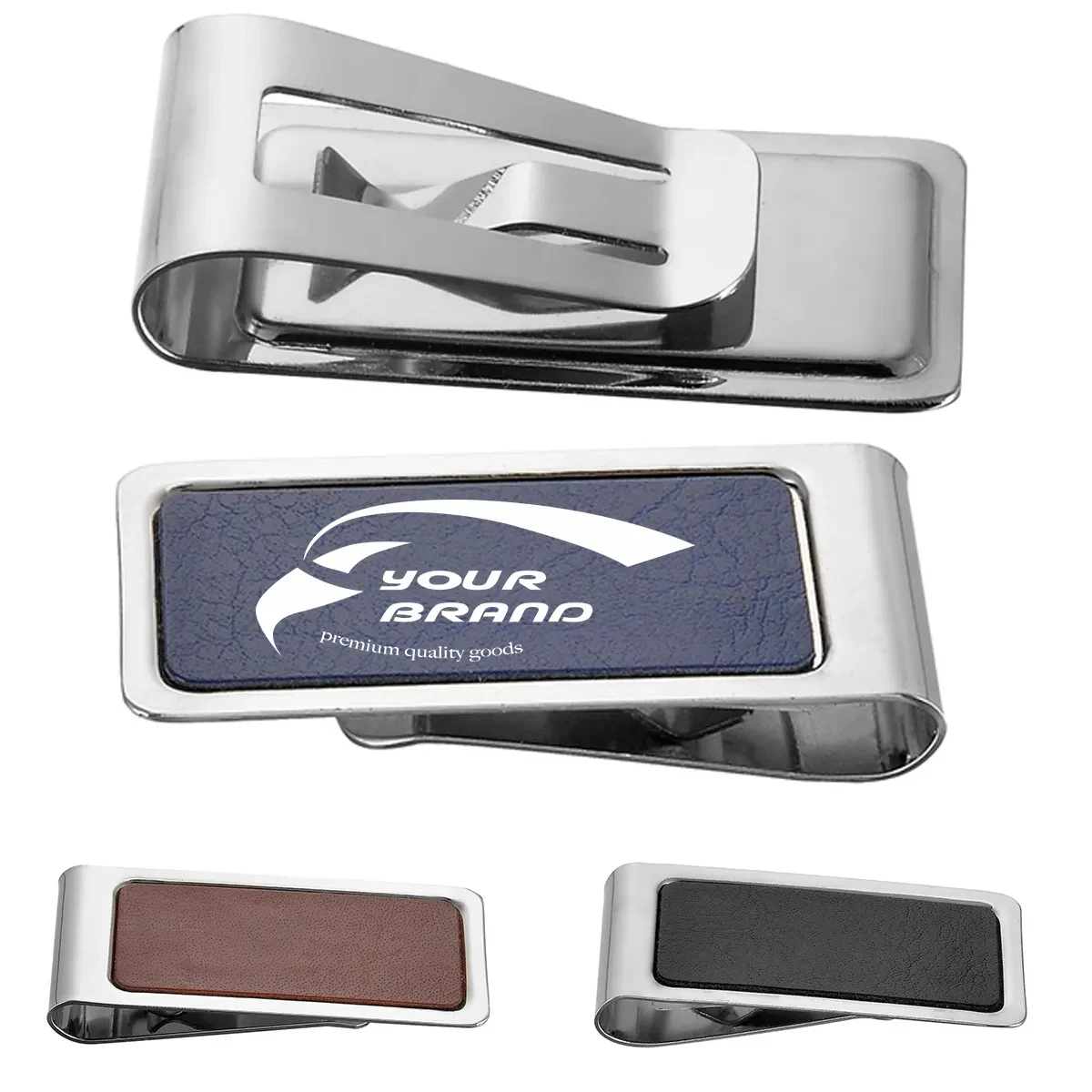Durable Slim Stainless Steel Men's Money Clip Wallet Holder 1