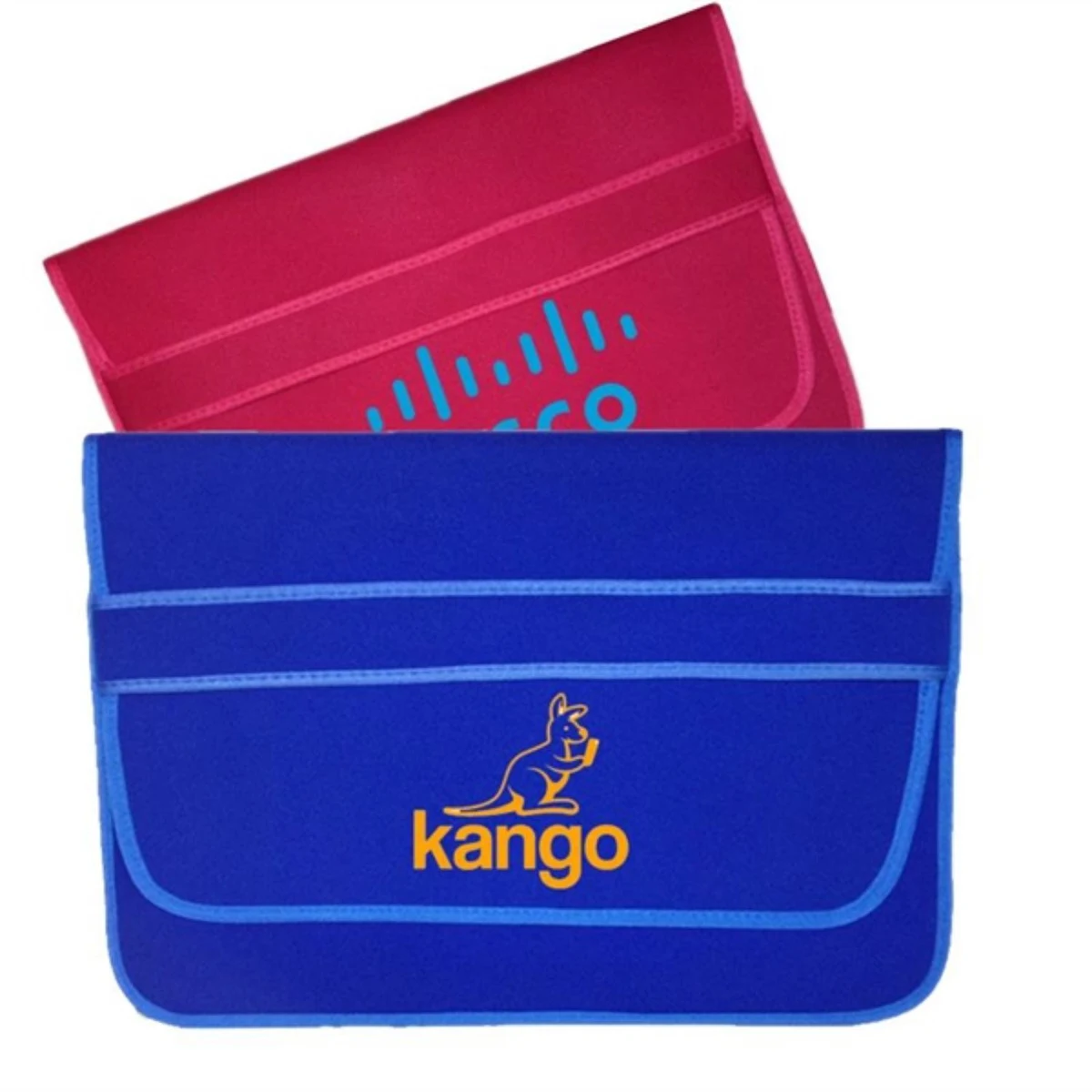 Premium Neoprene Laptop Sleeve w/Suction Fabric & Two Zipper 1