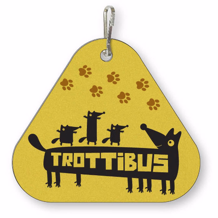 Custom Zipper Pulls (9 sq/in) .030 Compressed Laminated Plastic, Full Colour