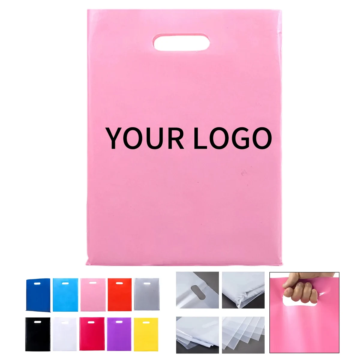 15.7 x 11.8 Inch PE Shopping Bag 1