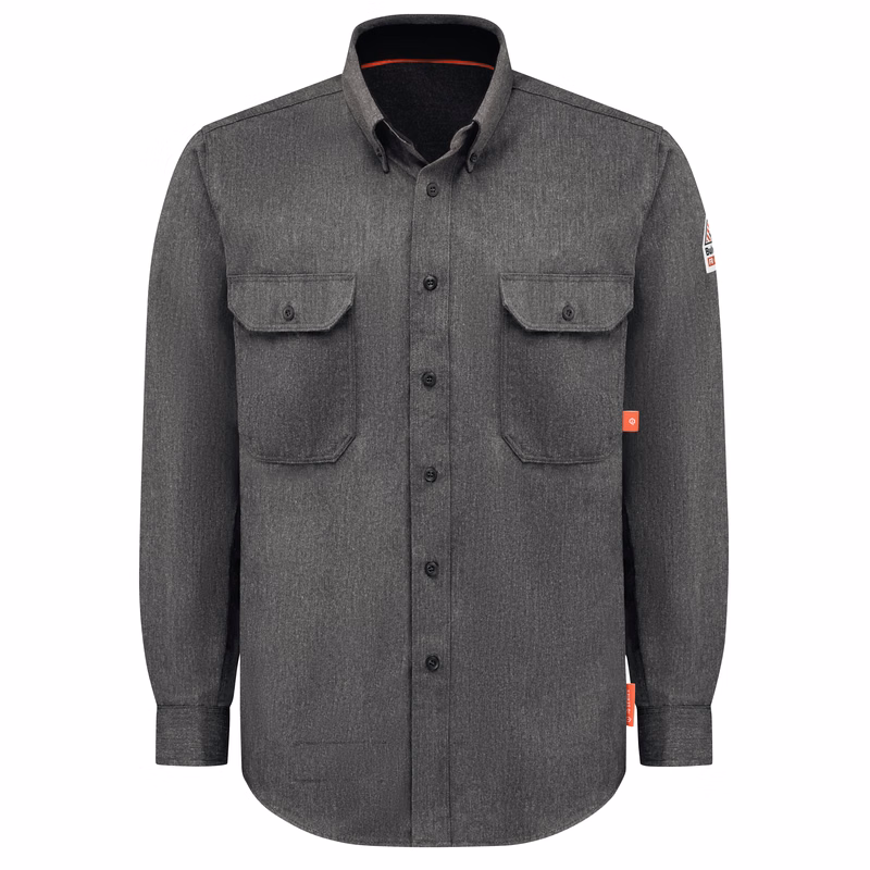 Bulwark® iQ Series® Comfort Woven Men's Lightweight FR Shirt